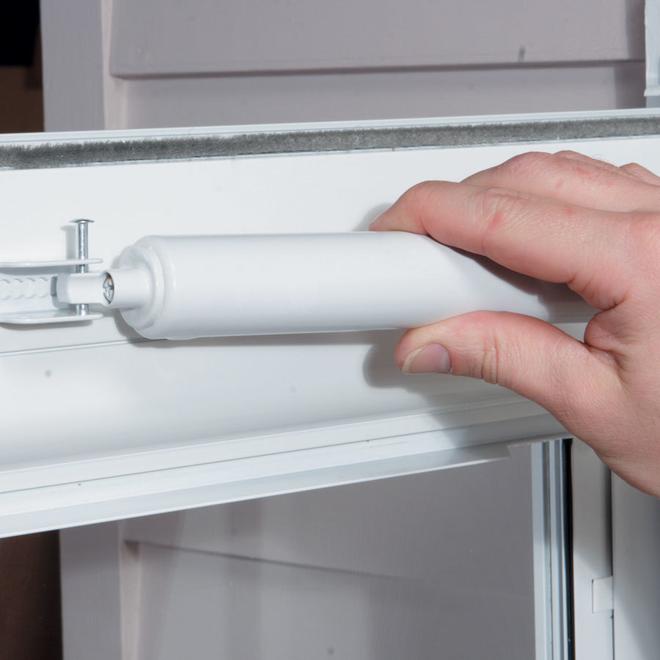 LARSON Pet View White 34in Storm Door 36079035 RONA