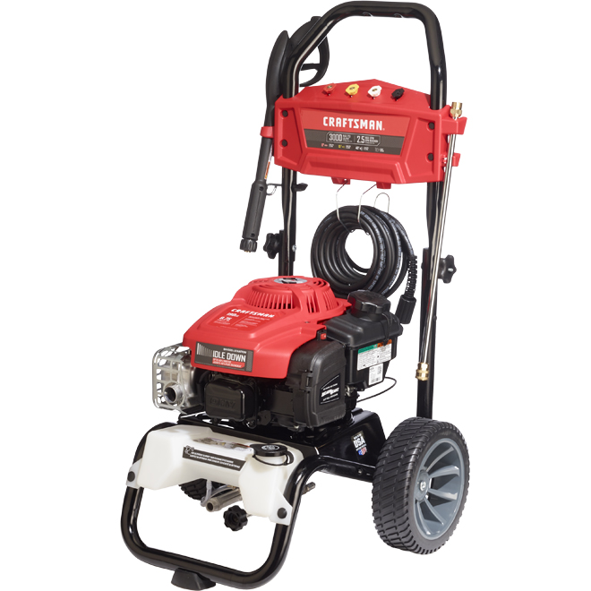 CRAFTSMAN Gas Pressure Washer 3000 PSI 2.5 gal./min Red 021027 RONA