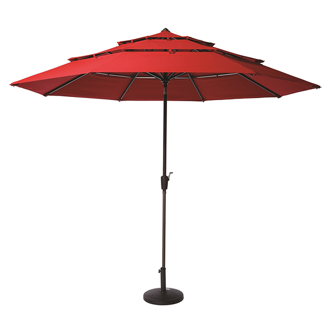 Simply Shade Red Offset Patio Umbrella Cover Patio Ideas