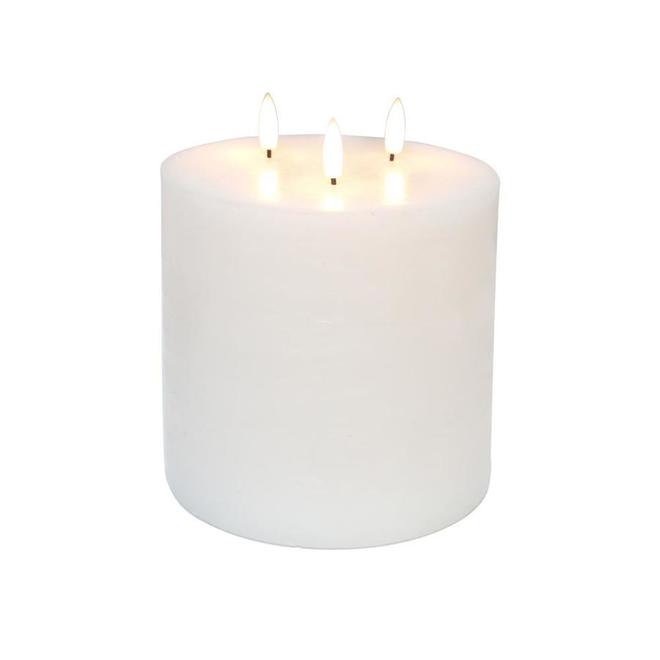 Danson Decor Indoor Outdoor Flameless Candle LED Lights 6in x 6in