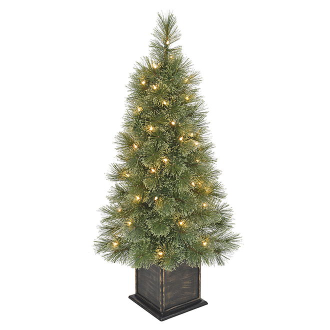 Outdoor Pre Lit Porch Trees Outdoor Lighting Ideas