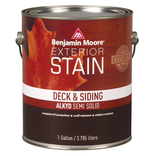 Teinture d'extérieur, Benjamin Moore(MD), 3,48l, semiopaque K32906