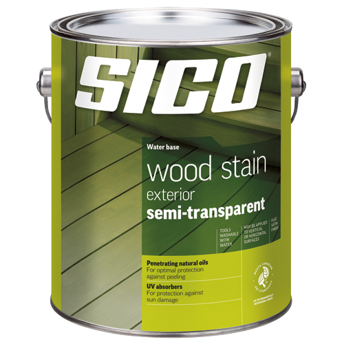 Sico WaterBased Exterior Wood Stain Semi Transparent Natural