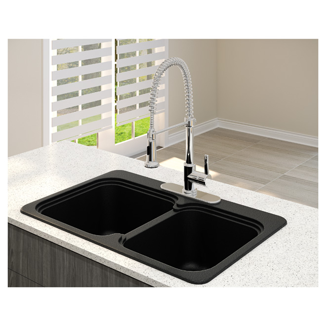 Blanco "Vienna 210" Double Kitchen Sink Charcoal 400171 RONA