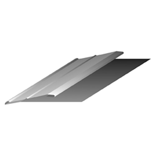 Kaycan Aluminum Gable Trim 2 1/4in x 12ft Chocolate Brown 107028