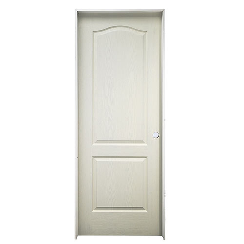 Metrie 2Panel Arch Top Interior Door Prehung Primed Hardboard