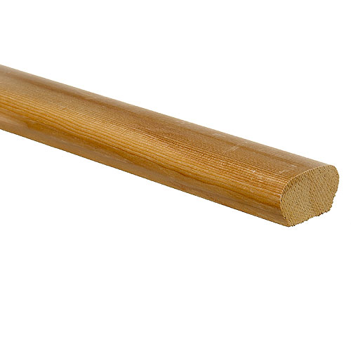 METRIE Hemlock Handrail Natural 1 3/16" x 2 1/4" MH3507 RONA