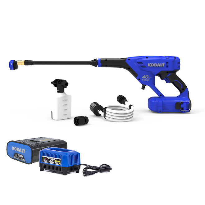 Kobalt 40 V 600 PSI 0.8gal/min Electric Handheld Pressure Washer RONA