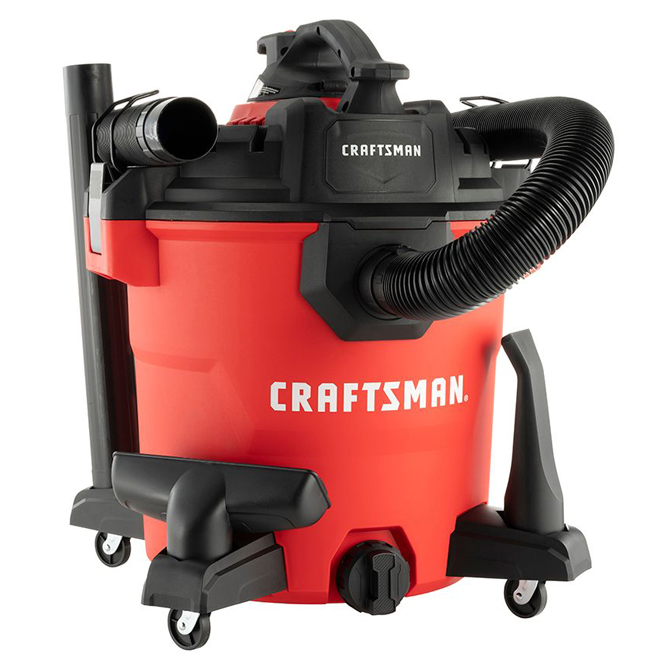 Craftsman 2Gal 6.0 HP Wet/Dry Corded Vacuum with Detachable Blower