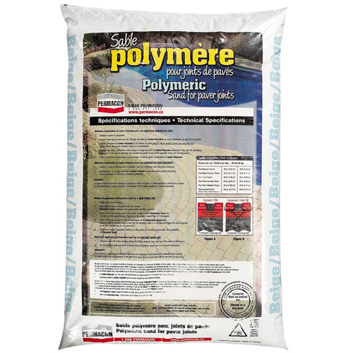 PERMACON Sable de jointement pour pavés beige, 30kg 70979008 RONA