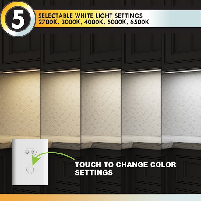 Good Earth Lighting 9in Plugin LED Light 4Pack UC1306