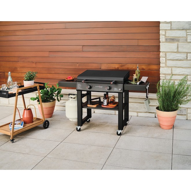 Plaque de cuisson au propane liquide Blackstone Culinary en acier