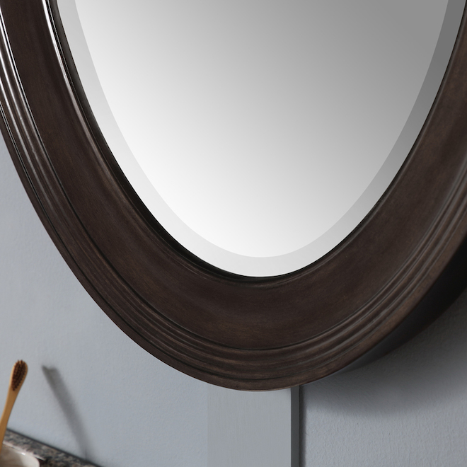 OVE Decors Halton Oval Bathroom Mirror 22in HALTON22MRM RONA