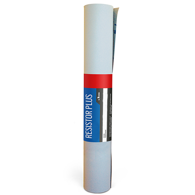 RESISTO Membrane de soustoiture, 40" x 150', gris 20556