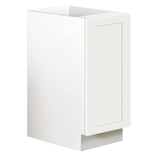 EBSU Armoire de cuisine à 1 porte San Diego, blanc TLB15BLSD RONA