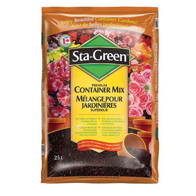 StaGreen Potting Soil Container Mix 25 L 8512141 RONA