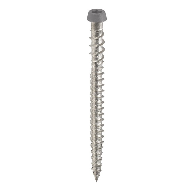 TimberTech Azek TopLoc 2 1/2in Deck Screws Stainless Steel Light