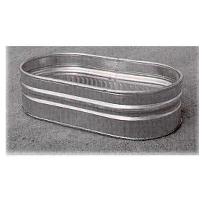 BEHLEN COUNTRY Stock Tank Galvanized 44 Gal. Capacity 24" x 12" x