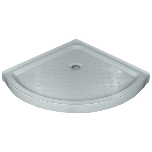 Uberhaus Boya Corner Shower Base 36in x 36in White ST03B RONA