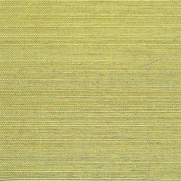 Walls Republic Sisal Grasscloth Yellow/Green 54sqft Unpasted Wallpaper