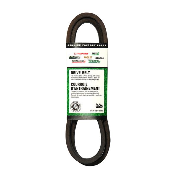 MTD Replacement Lawn Tractor Drive Belt OEM7540280 RONA