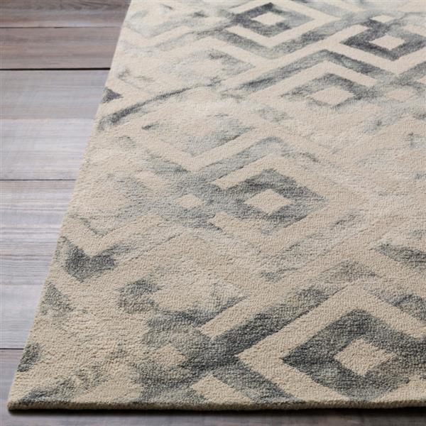 Surya Serafina Modern Area Rug 6ft x 9ft Rectangular Cream