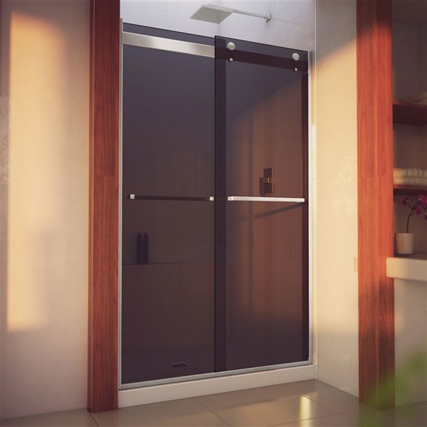 DreamLine EssenceH SemiFrameless Bypass/Sliding Shower Door 76in x