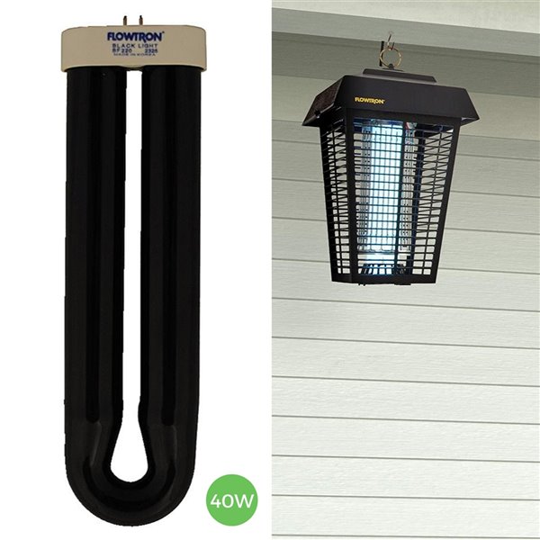 Flowtron 40Watt Replacement Bulb for Electric Bug Zapper Stake Light