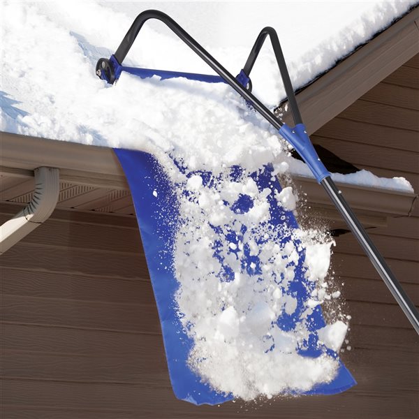 Snow Joe 28ft Aluminum Snow Roof Rake with Extension Poles RJ208M RONA