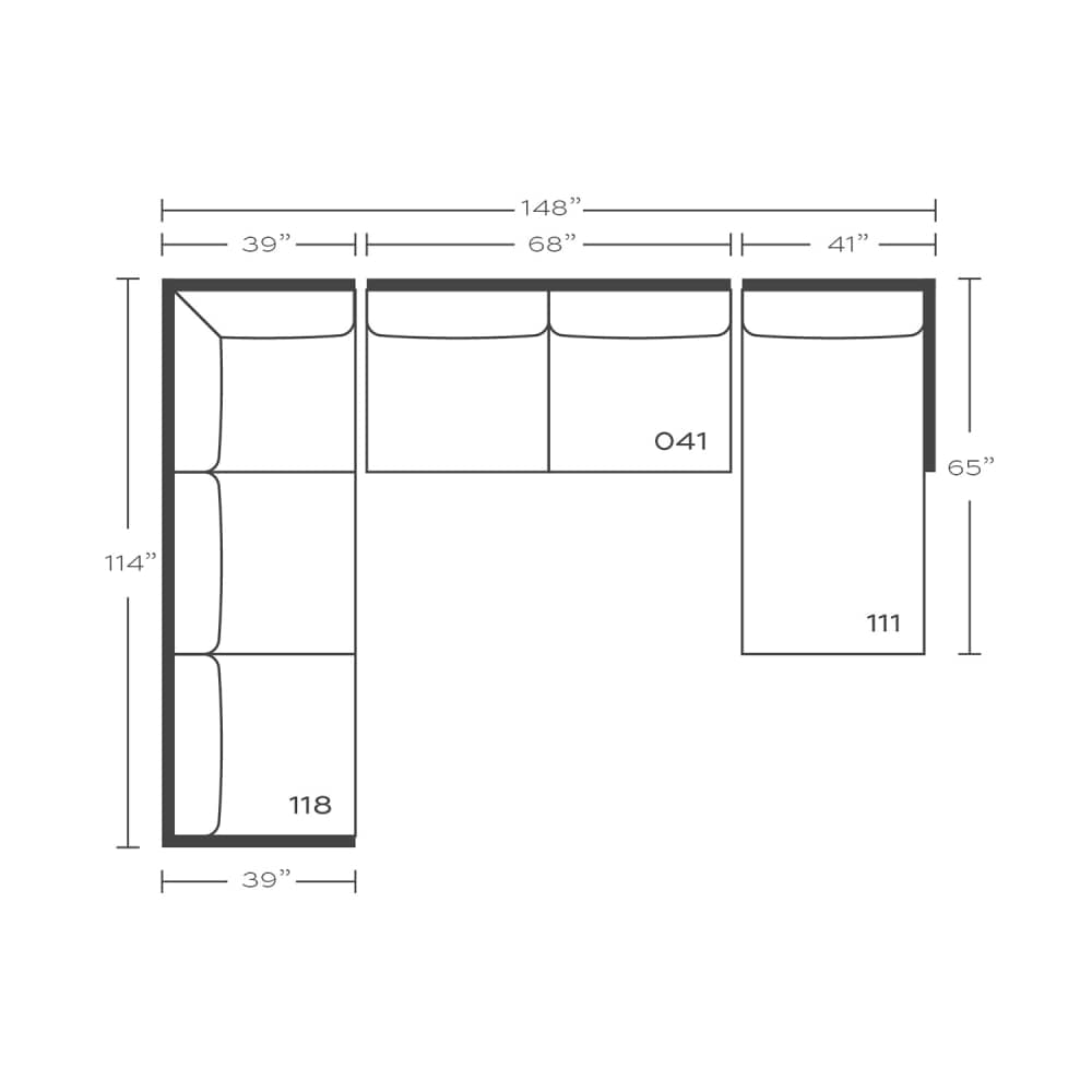 Derby Sectional Rowe Furniture