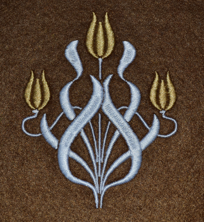 Art Nouveau Machine Embroidery Designs Royal Present Embroidery