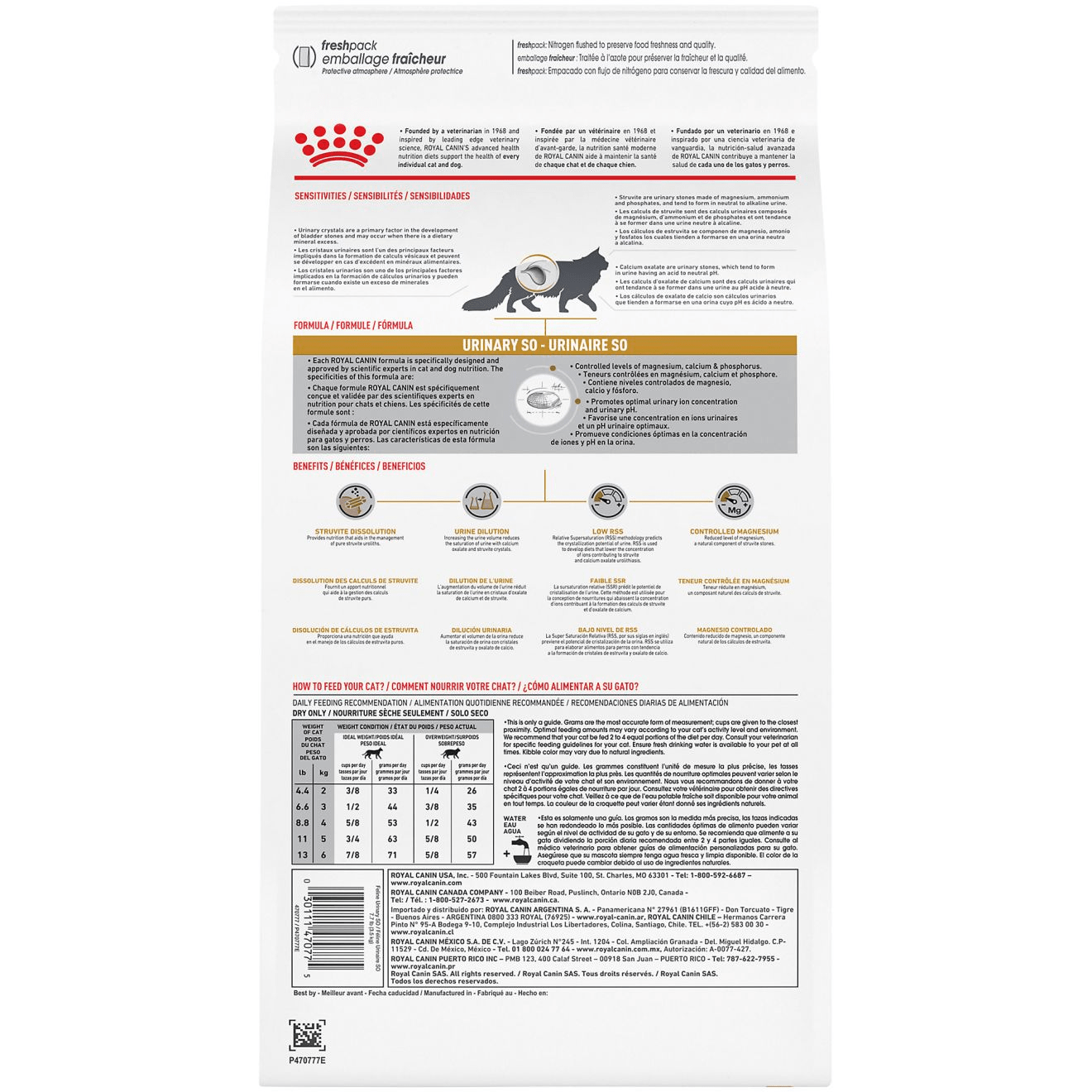 Feline Urinary SO® Royal Canin US