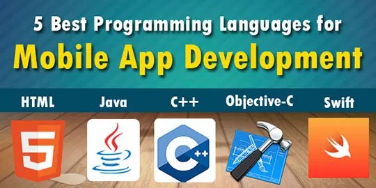 5 Best Programming Languages for Mobile App Development 5 Best Programming Languages for Mobile App Development