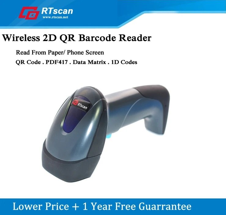 Images Wireless Barcode Scanner 2D RT330 RTscan