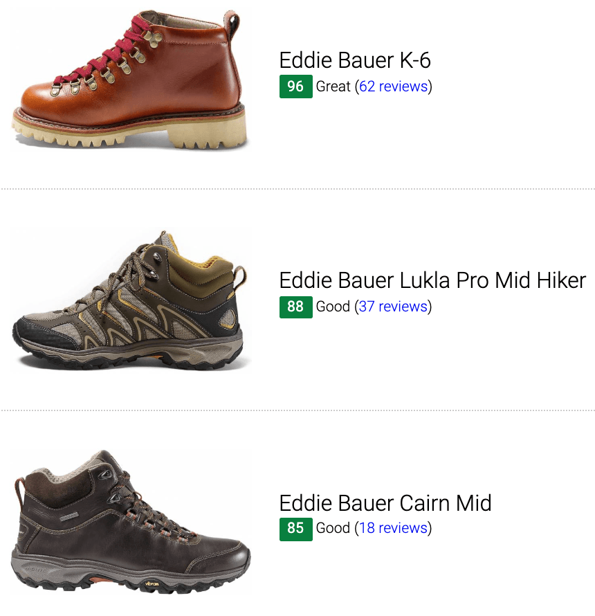5 Best Eddie Bauer Hiking Boots (Buyer's Guide) RunRepeat