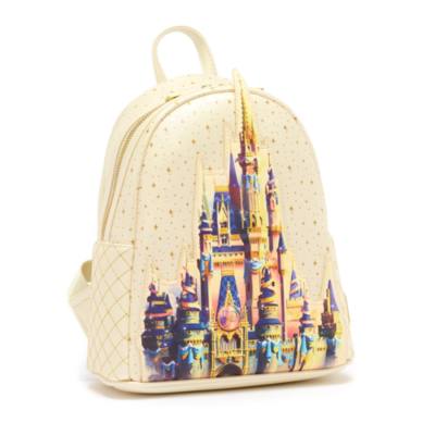 Loungefly Walt Disney World 50th Anniversary Castle Mini Backpack