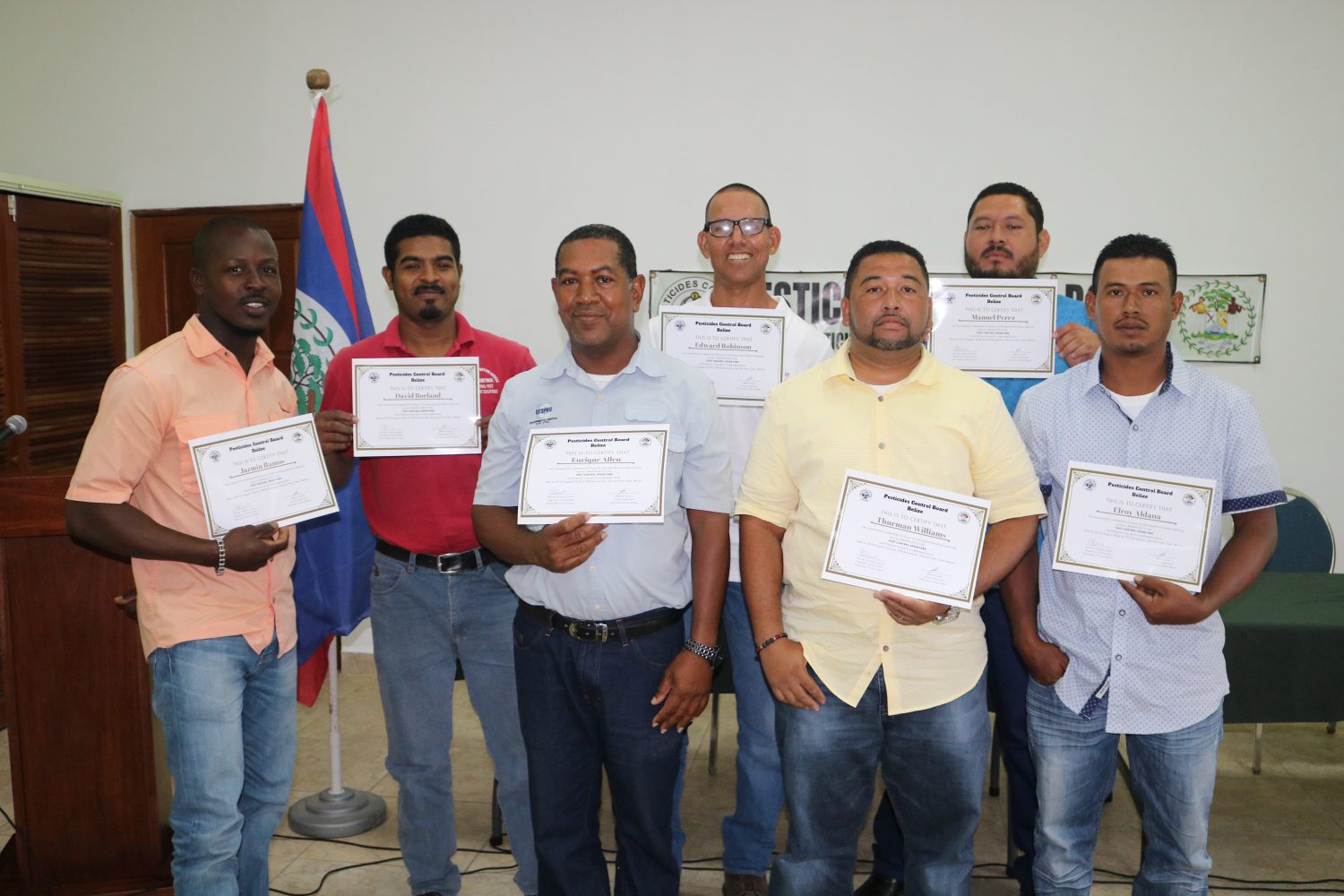 Pesticides Control Board Hosts Training for Pest Control
