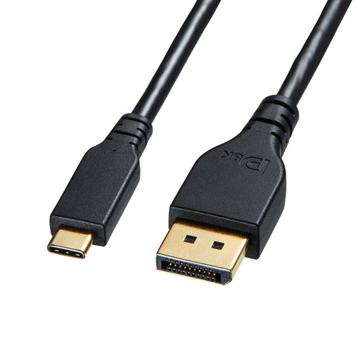 TypeCDisdplayPort変換ケーブル (双方向)1m KCALCDPR10の販売商品 通販ならサンワ