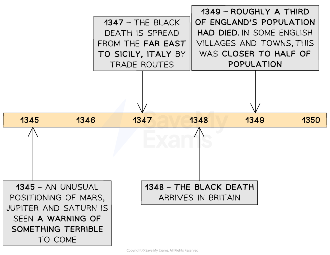 The Black Death Case Study Edexcel GCSE History Revision Notes 2024