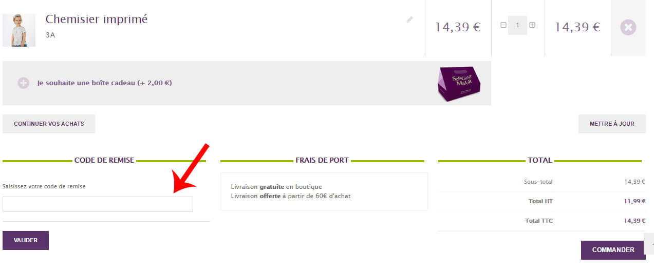 Codes Promo Sergent Major ᐅ 50 de réduction Avril 2021