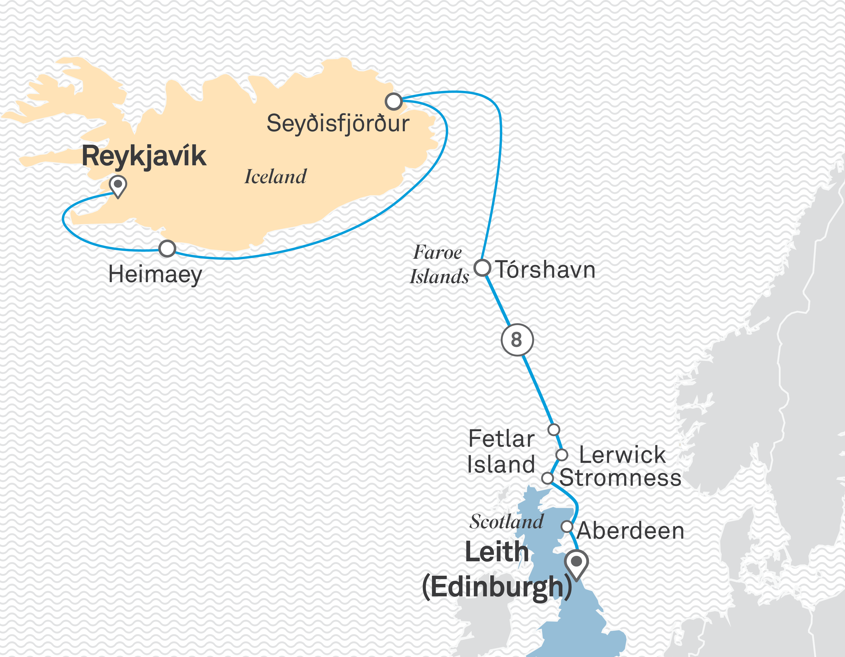 Iceland Day Tours 2023 Northern Isles: Iceland & Scotland - Scenic