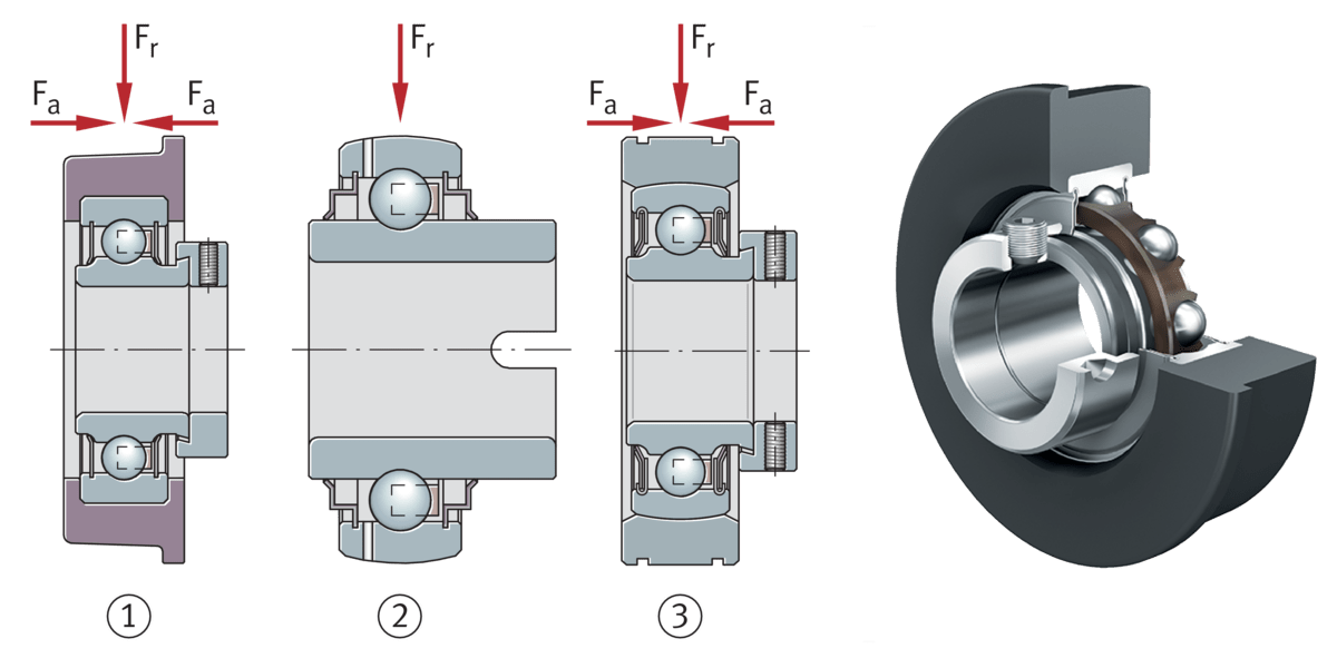 Radial insert ball bearings Schaeffler medias