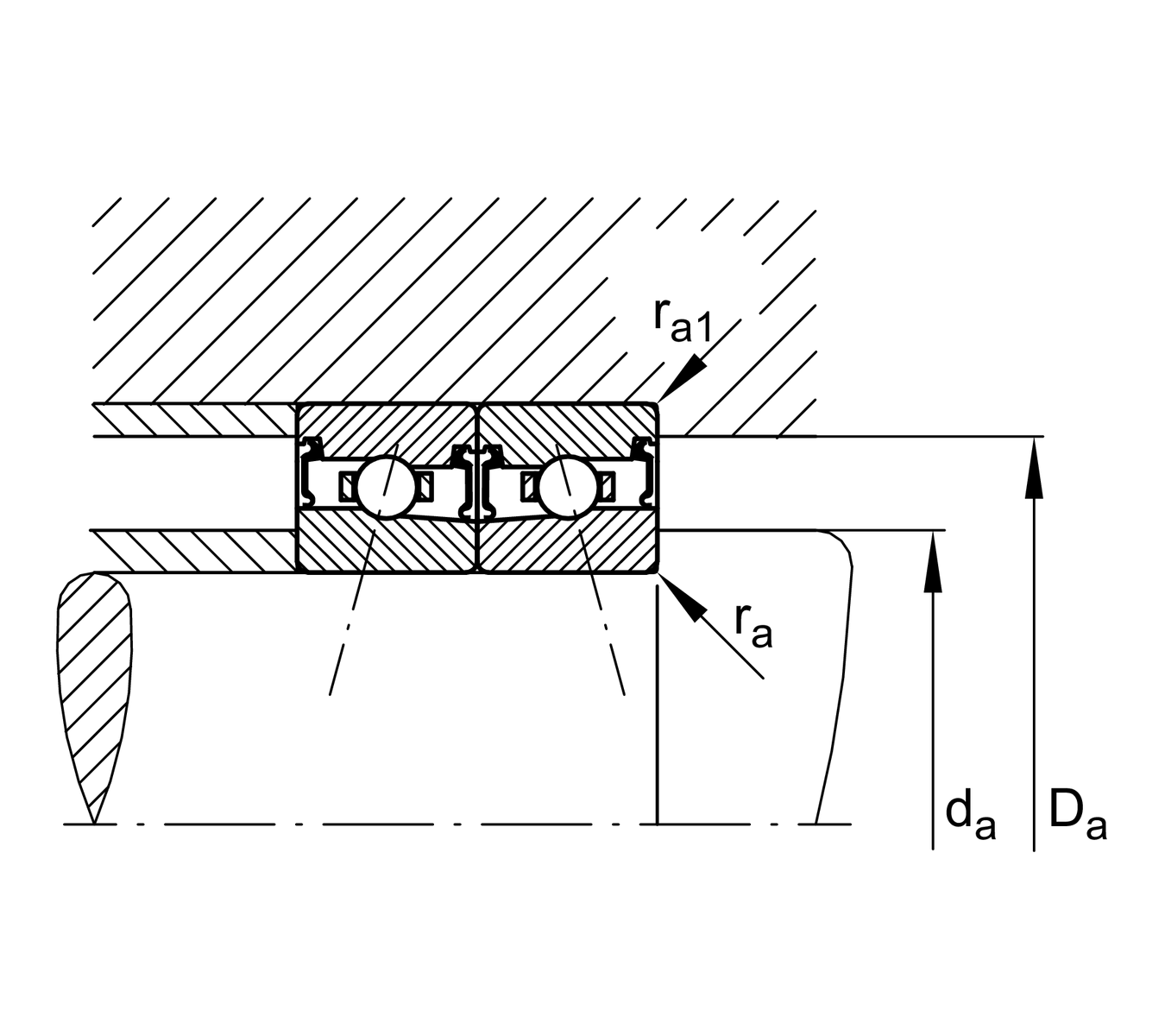 HSS71922ETP4SUL Radial Super Precision Bearings FAG(Schaeffler)