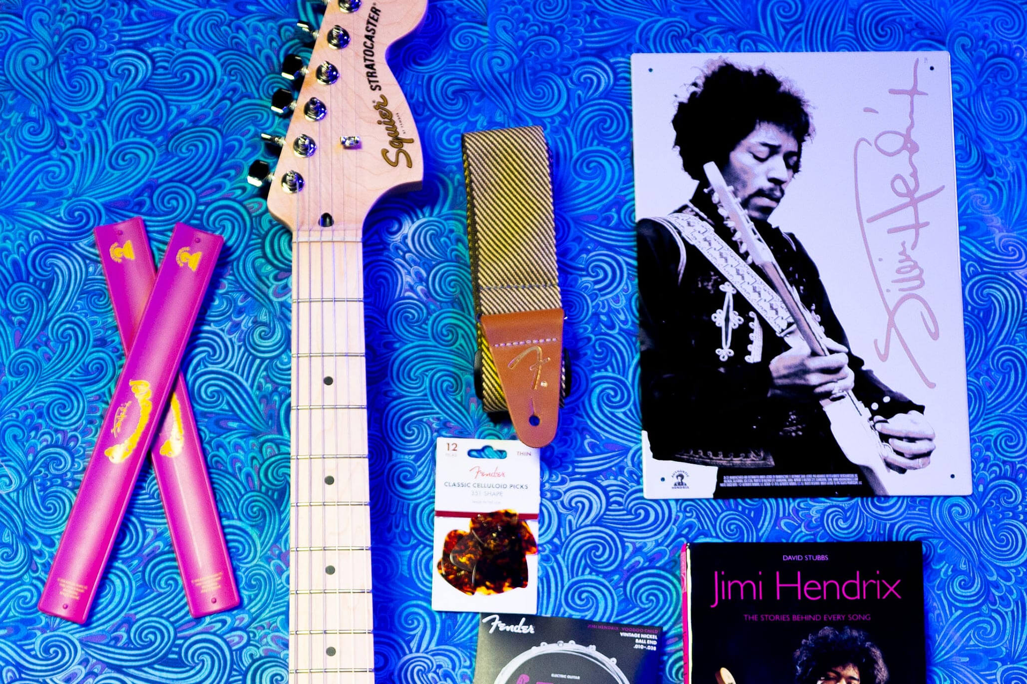 Jimi Hendrix 80th Birthday Tribute Guitar Bundle