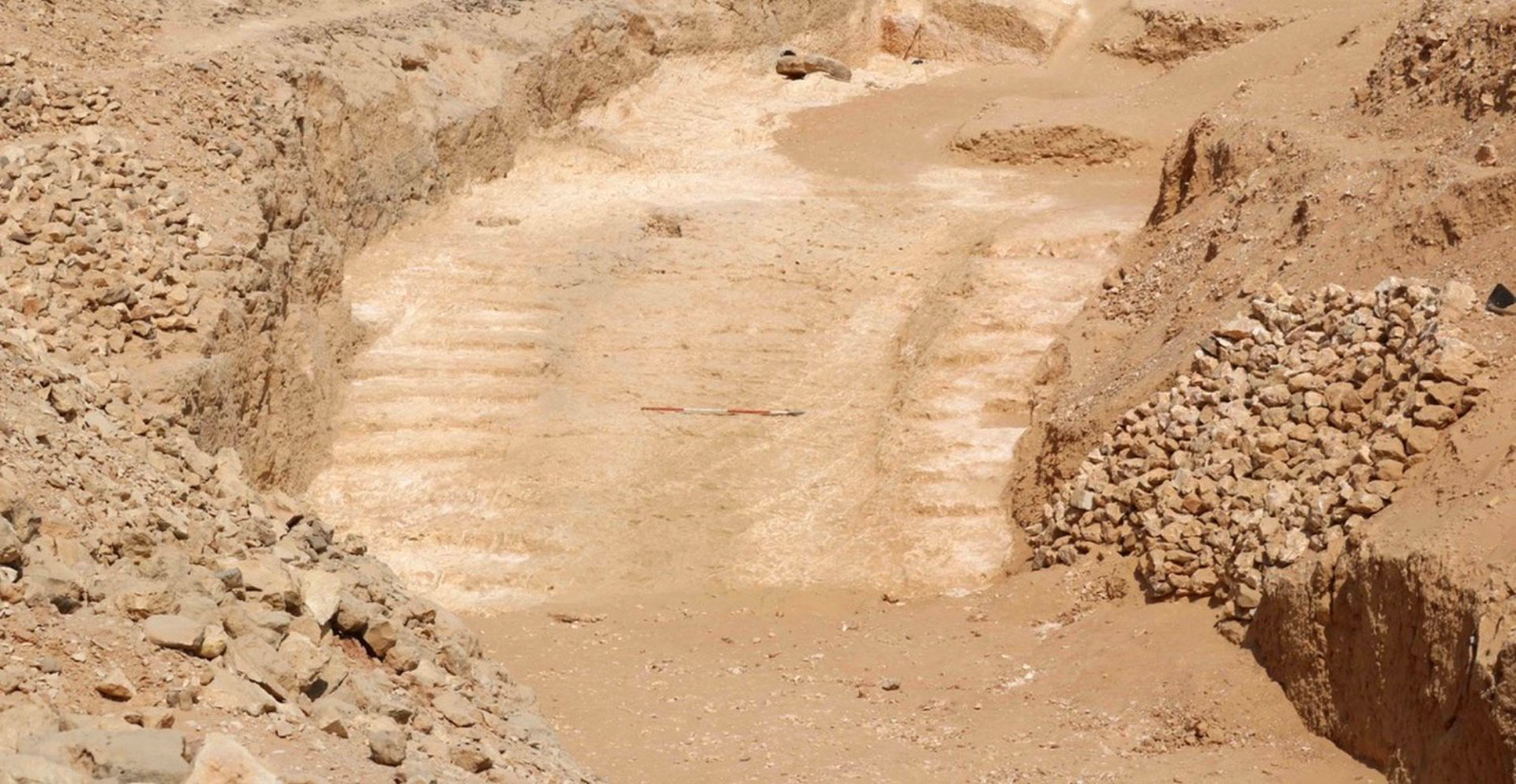 Archaeologists Uncover 4,500YearOld Ramp System at Alabaster Quarry