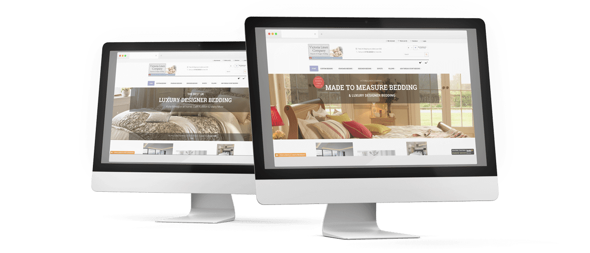 Victoria Linen Company site Custom  Applications Scopic