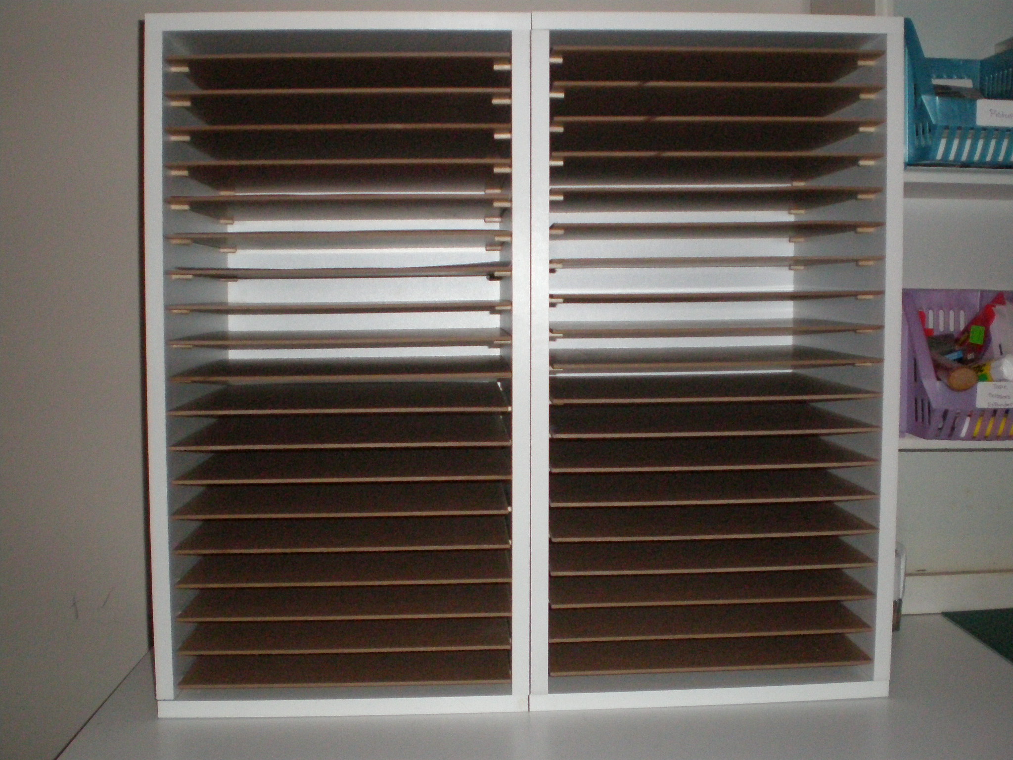 Scraproom Paper Storage Shelving