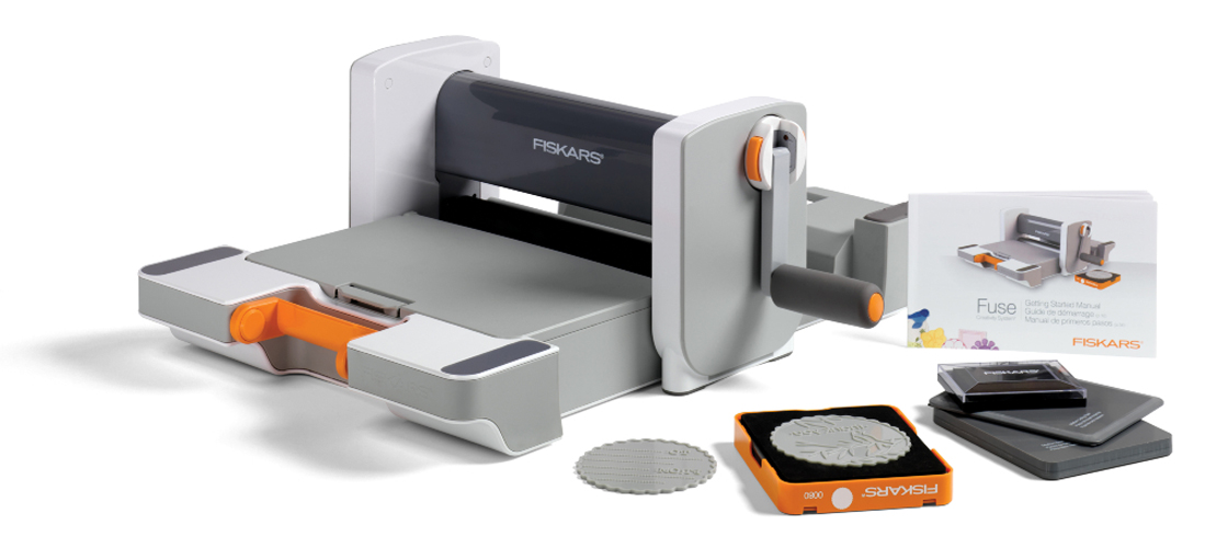 Fiskars Fuse Creativity System Die Cutting and Letterpress Machine