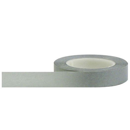 Little B Decorative Paper Tape Metallic Silver 10mm