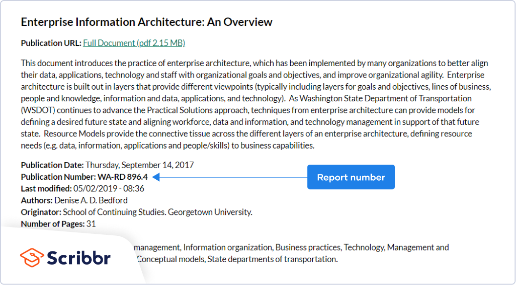 How to Cite a Report in APA Style Format & Examples
